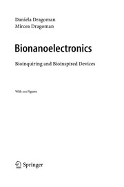 Cover of: Bionanoelectronics | Daniela Dragoman