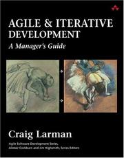 Cover of: Agile and Iterative Development: A Manager's Guide