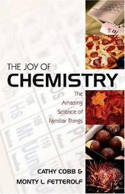 Cover of: The Joy of Chemistry by Cathy Cobb, Monty L. Fetterolf