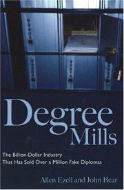 Cover of: Degree Mills by Allen Ezell, John Bear
