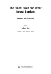Cover of: The blood-brain and other neural barriers by Sukriti Nag