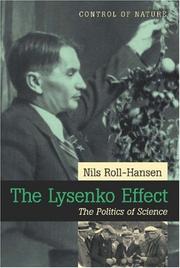 Cover of: The Lysenko Effect: The Politics Of Science