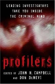 Cover of: Profilers by 