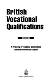 Cover of: British vocational qualifications | 