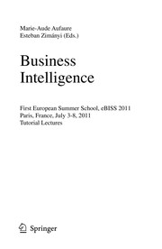 Cover of: Business Intelligence | Marie-Aude Aufaure