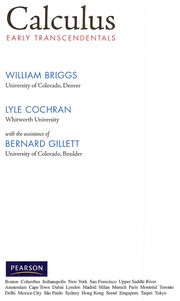Cover of: Calculus by William L. Briggs
