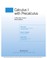 Cover of: Calculus I with precalculus