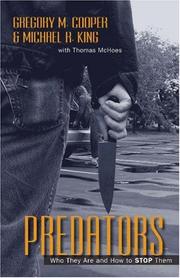 Cover of: Predators by Gregory M Cooper, Michael R. King, thomas Mchoes