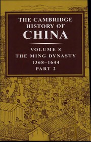 Cover of: The Cambridge history of China