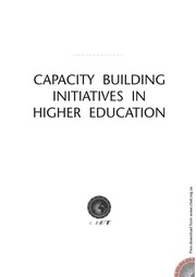 Cover of: Capacity building for the next generation of academics | Nico Cloete