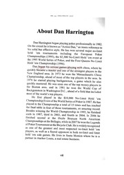 Cover of: Harrington on cash games by Dan Harrington