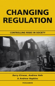 Cover of: Changing regulation | B. Kirwan