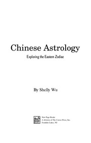 Cover of: Chinese astrology | Shelly Wu