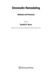 Cover of: Chromatin remodeling | Randall H. Morse