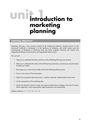 Cover of: Marketing Planning 06 | Ruth Ashford