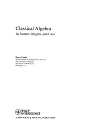 classical-algebra-cover