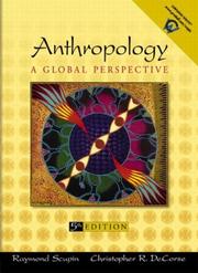 Cover of: Anthropology by Raymond Scupin