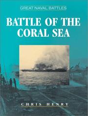 Cover of: The battle of the Coral sea