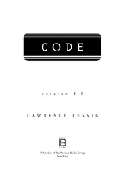 Cover of: Code by Lawrence Lessig