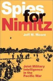 Spies for Nimitz by Jeffrey M. Moore