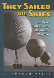 Cover of: They Sailed the Skies by J. Gordon Vaeth