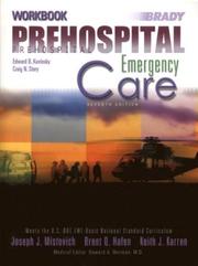 Cover of: Prehospital Emergency Care Workbook (7th Edition) | Joseph J. Mistovich