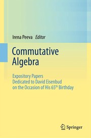 Commutative Algebra by Irena Peeva