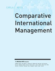 Cover of: Comparative international management by Carla Koen