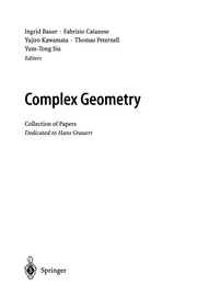 Cover of: Complex Geometry | Ingrid Bauer