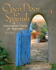 Cover of: Open door to Spanish by Margarita Madrigal