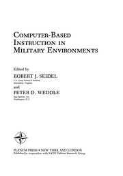 Cover of: Computer-Based Instruction in Military Environments | Robert J. Seidel