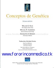 Cover of: Conceptos de Genetica