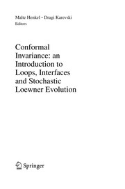 Cover of: Conformal invariance | M. Henkel