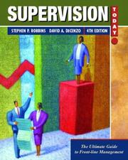 Cover of: Supervision Today!, Fourth Edition
