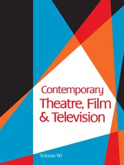 Cover of: Contemporary Theatre Film & Televison | Thomas Riggs