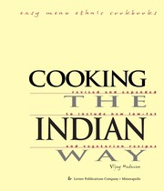 Cover of: Cooking the Indian way | Vijay Madavan
