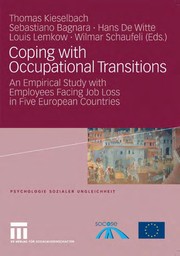 Cover of: Coping with occupational transitions | Thomas Kieselbach