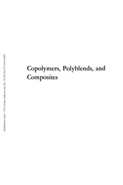 Cover of: Copolymers, polyblends, and composites | 