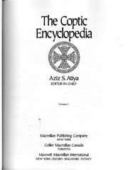 Cover of: The Coptic encyclopedia by Aziz S. Atiya, editor in chief.