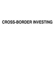 Cover of: Cross-border investing: the case of Central and Eastern Europe