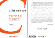 Cover of: Crítica e Clínica
