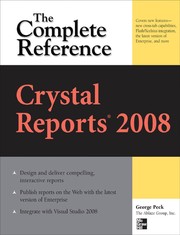 Cover of: Crystal Reports 2008 by George Peck