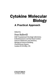 Cover of: Cytokine molecular biology: a practical approach