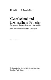 Cover of: Cytoskeletal and Extracellular Proteins | U. Aebi