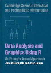 Cover of: Data analysis and graphics using R | J. H. Maindonald