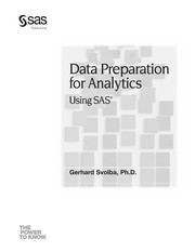 Cover of: Data preparation for analytics using SAS | Gerhard Svolba
