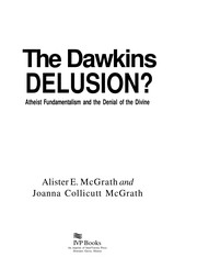 Cover of: The Dawkins delusion by Alister E. McGrath