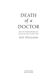 Death of a doctor by Williams, Sue