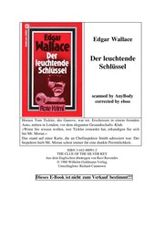 Cover of: Der leuchtende Schlüssel by Edgar Wallace