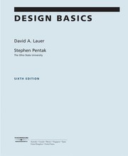 Design basics by David A Lauer, David Lauer, Stephen Pentak